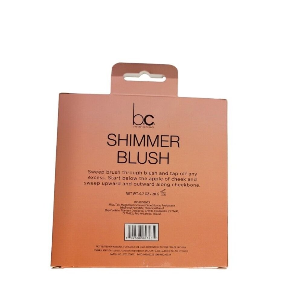 New Beauty Concepts Rosy Shimmer Blush - Picture 2 of 2